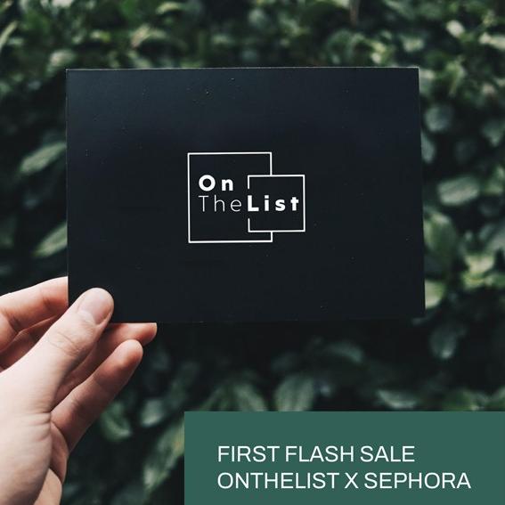 Asia’s first members-only flash sale concept OnTheList launches in Korea, collaborating with Sephora Asia’s first members-only flash sale concept OnTheList launches in Korea, collaborating with Sephora
