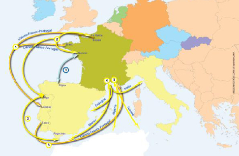 Autoroutes des mers Portugal